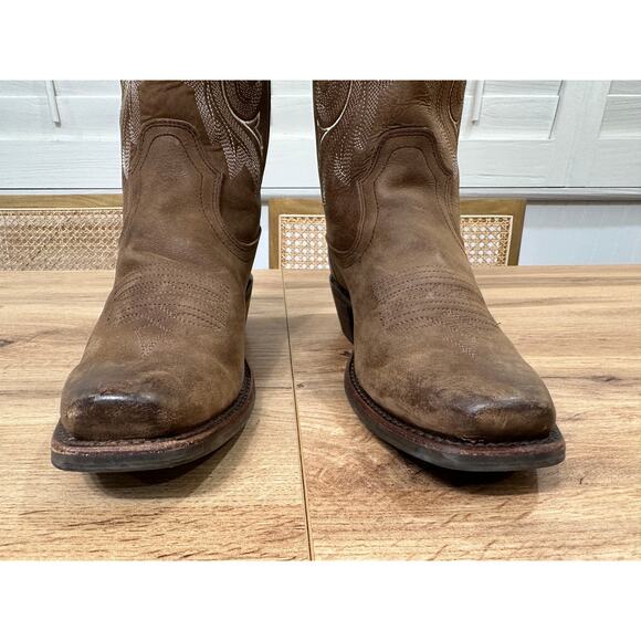 Idyllwind Lawless Western Performance Boots Brown Leather Size 6.5 Lightly Worn - Picture 7 of 16